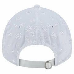 Miami Dolphins New Era Women's Floral 9TWENTY Adjustable Hat - White discount