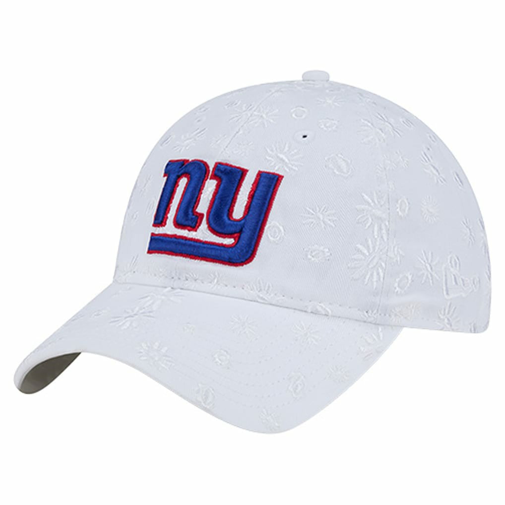 New York Giants New Era Women's Floral 9TWENTY Adjustable Hat - White cheap