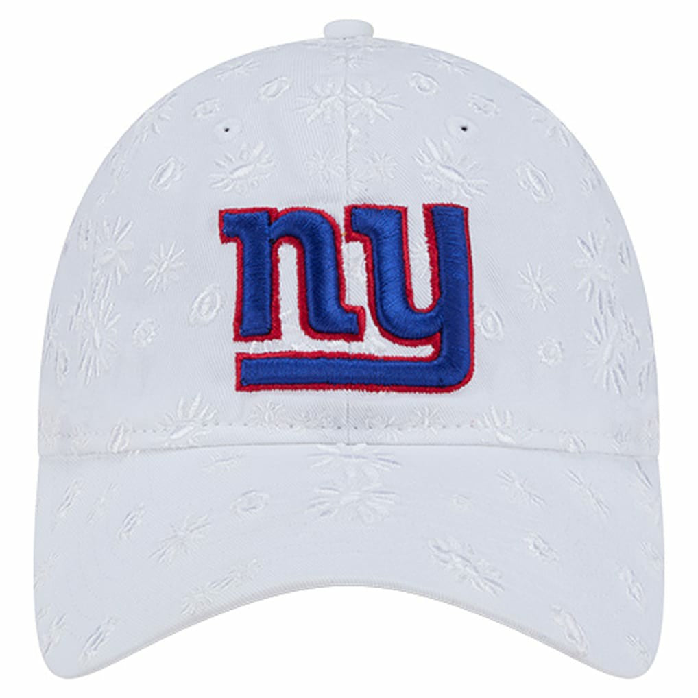 New York Giants New Era Women's Floral 9TWENTY Adjustable Hat - White cheap