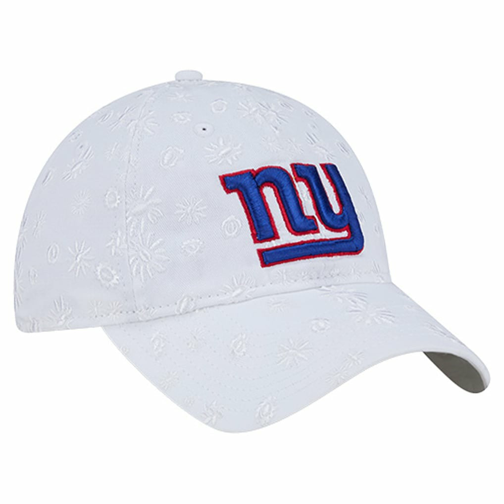 New York Giants New Era Women's Floral 9TWENTY Adjustable Hat - White cheap