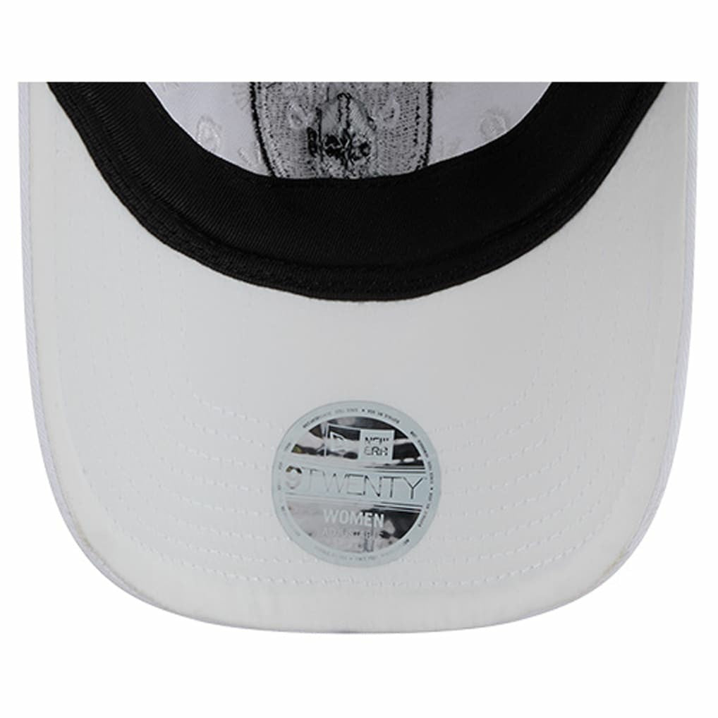 Las Vegas Raiders New Era Women's Floral 9TWENTY Adjustable Hat - White discount