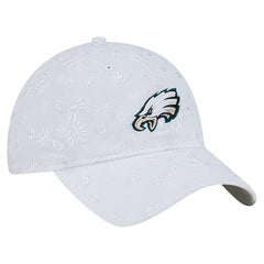 Philadelphia Eagles New Era Women's Floral 9TWENTY Adjustable Hat - White outlet