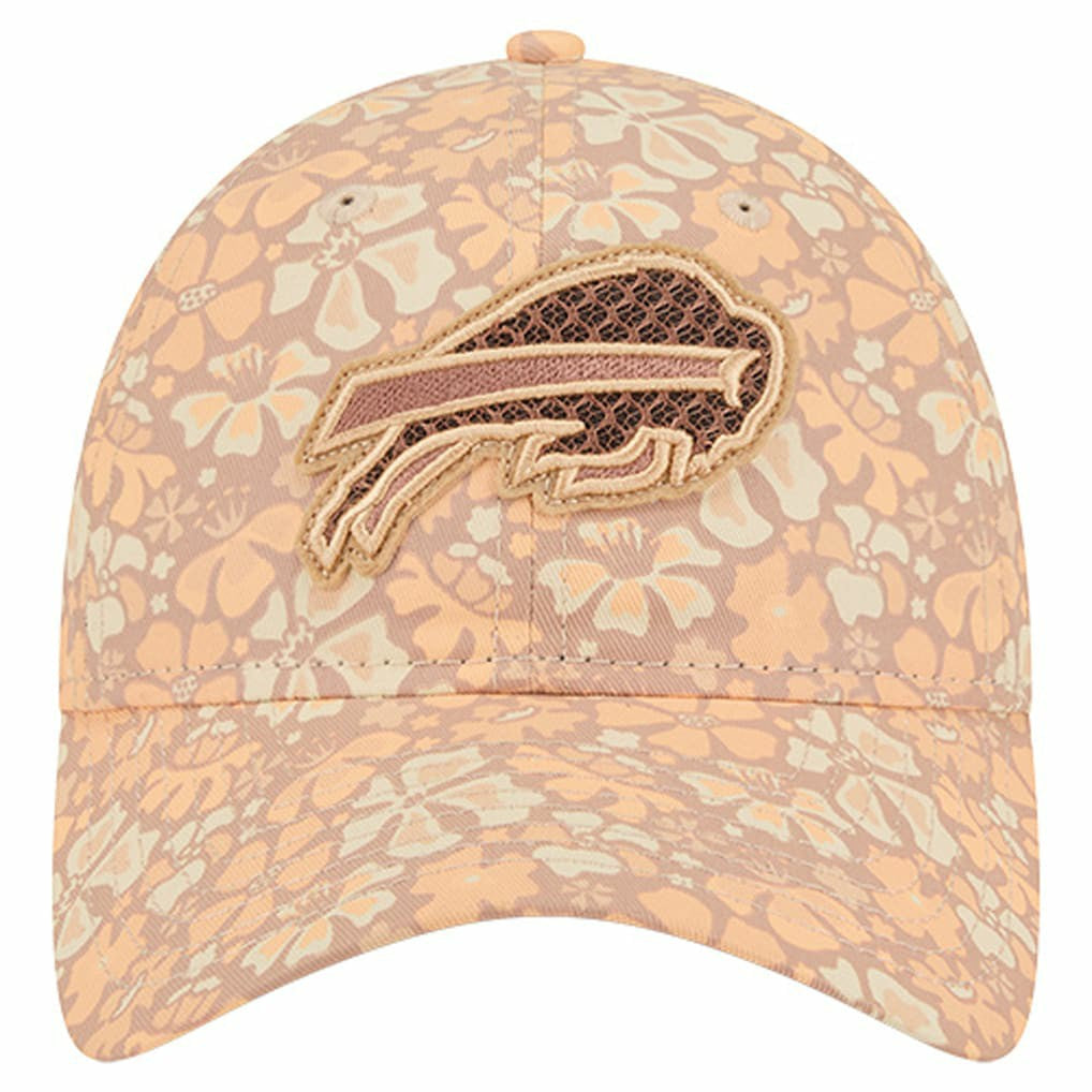 Buffalo Bills New Era Women's Floral 9TWENTY Adjustable Hat - Tan sale