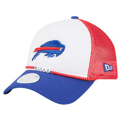 Buffalo Bills New Era Women's Friendship Bracelet 9FORTY Adjustable Hat - White/Royal on sale