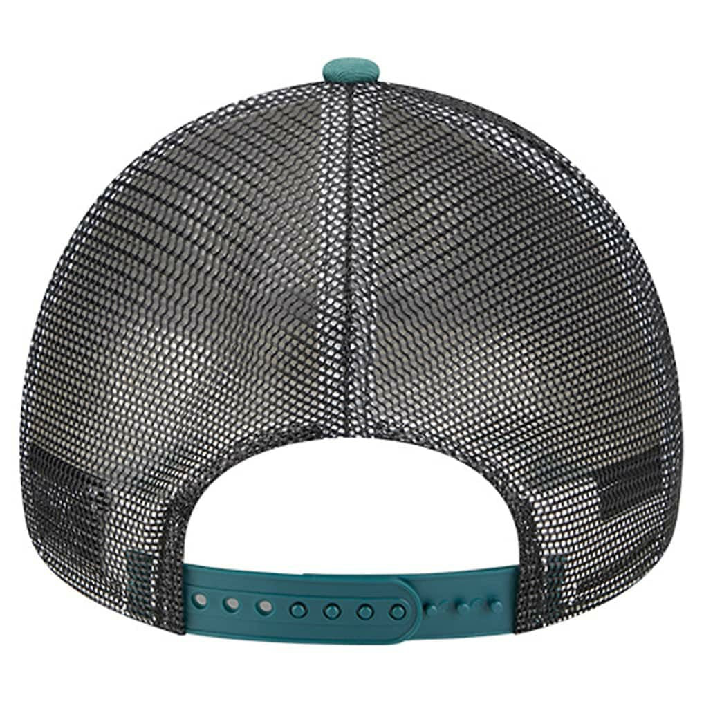 Philadelphia Eagles New Era Women's Friendship Bracelet 9FORTY Adjustable Hat - White/Midnight Green outlet