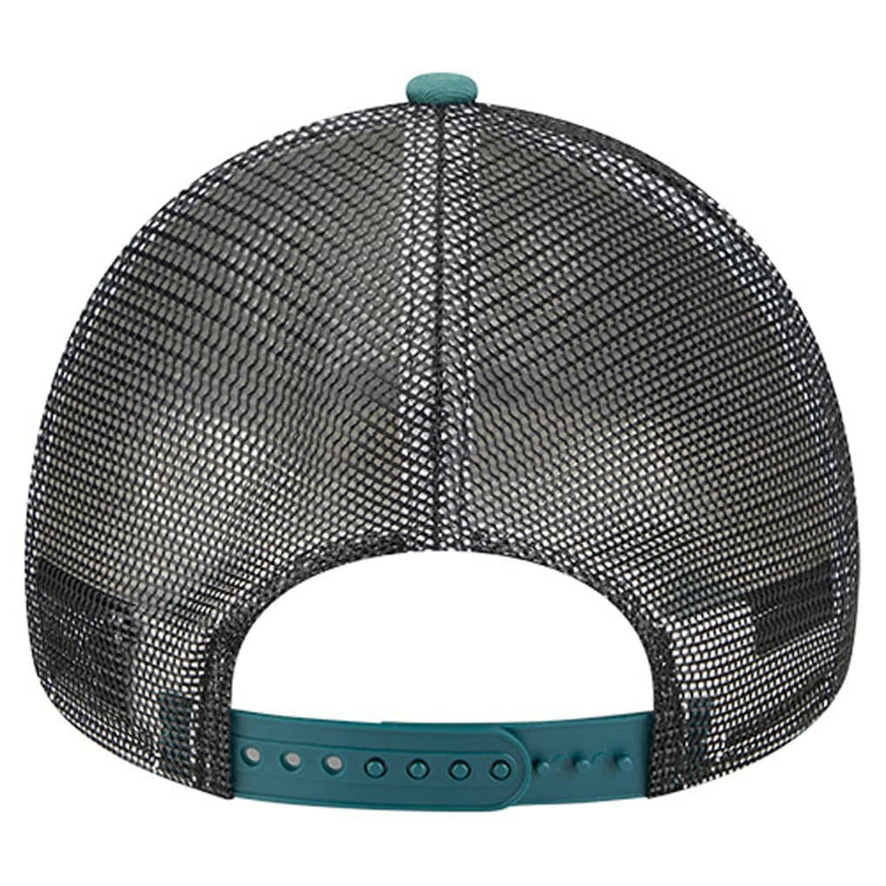 Philadelphia Eagles New Era Women's Friendship Bracelet 9FORTY Adjustable Hat - White/Midnight Green outlet