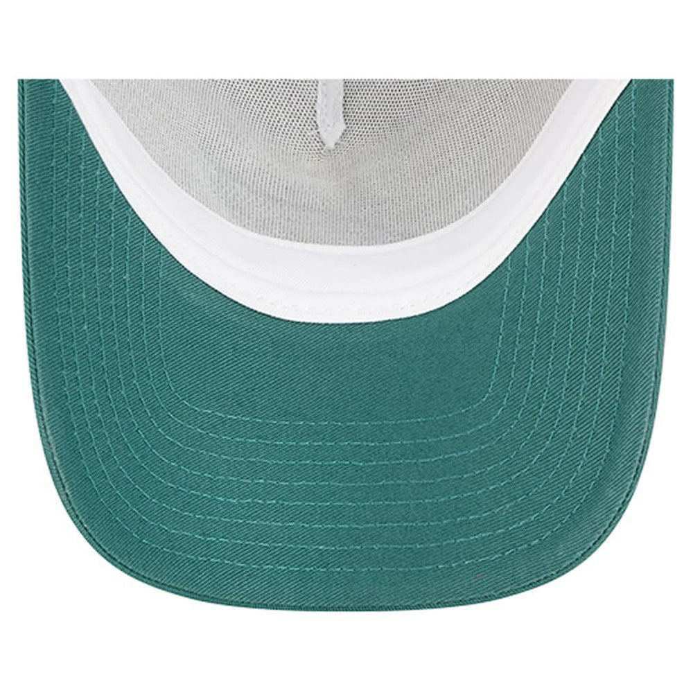 Philadelphia Eagles New Era Women's Friendship Bracelet 9FORTY Adjustable Hat - White/Midnight Green outlet