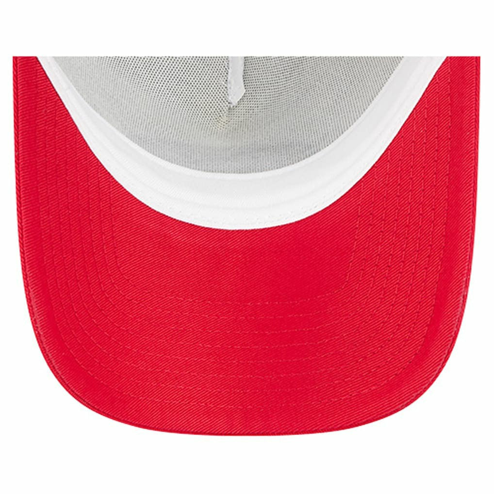 San Francisco 49ers New Era Women's Friendship Bracelet 9FORTY Adjustable Hat - White/Scarlet on sale