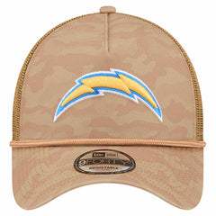Los Angeles Chargers New Era Wheat Camo 9FORTY Adjustable Hat - Tan sale