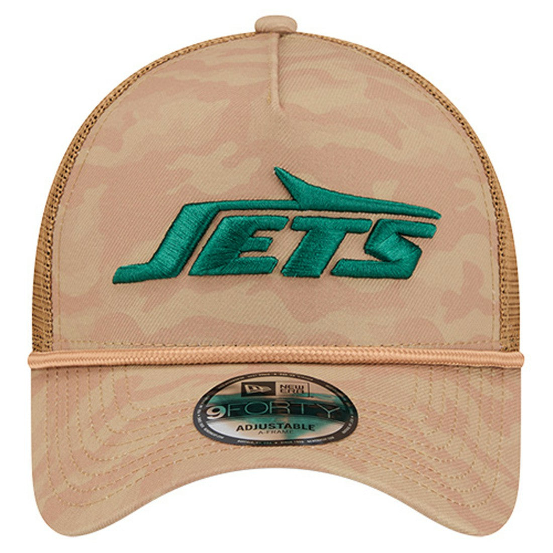 New York Jets New Era Wheat Camo 9FORTY Adjustable Hat - Tan online