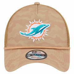 Miami Dolphins New Era Wheat Camo 9FORTY Adjustable Hat - Tan online