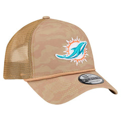 Miami Dolphins New Era Wheat Camo 9FORTY Adjustable Hat - Tan online