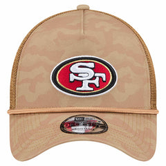 San Francisco 49ers New Era Wheat Camo 9FORTY Adjustable Hat - Tan cheap