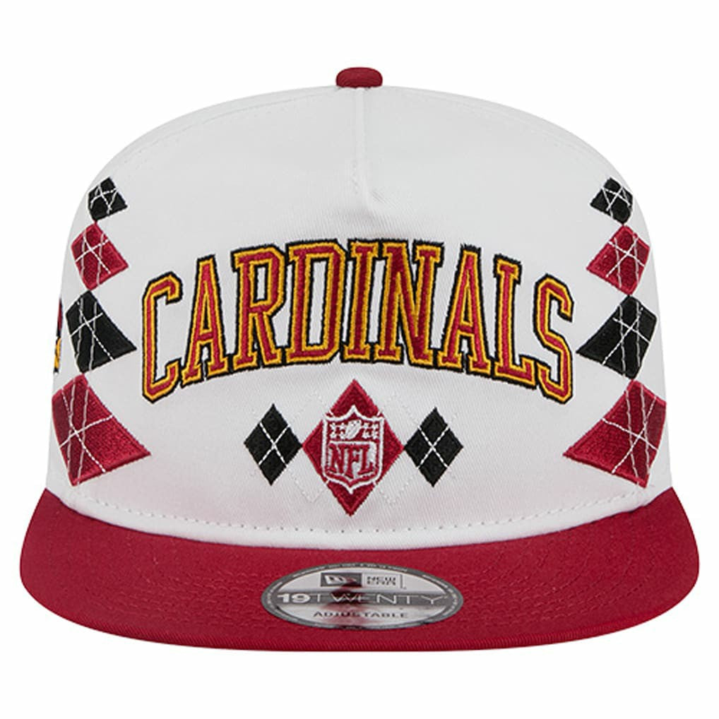 Arizona Cardinals New Era Argyle 19TWENTY Adjustable Hat - White outlet