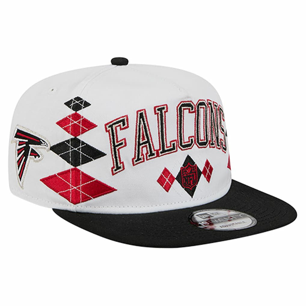 Atlanta Falcons New Era Argyle 19TWENTY Adjustable Hat - White outlet