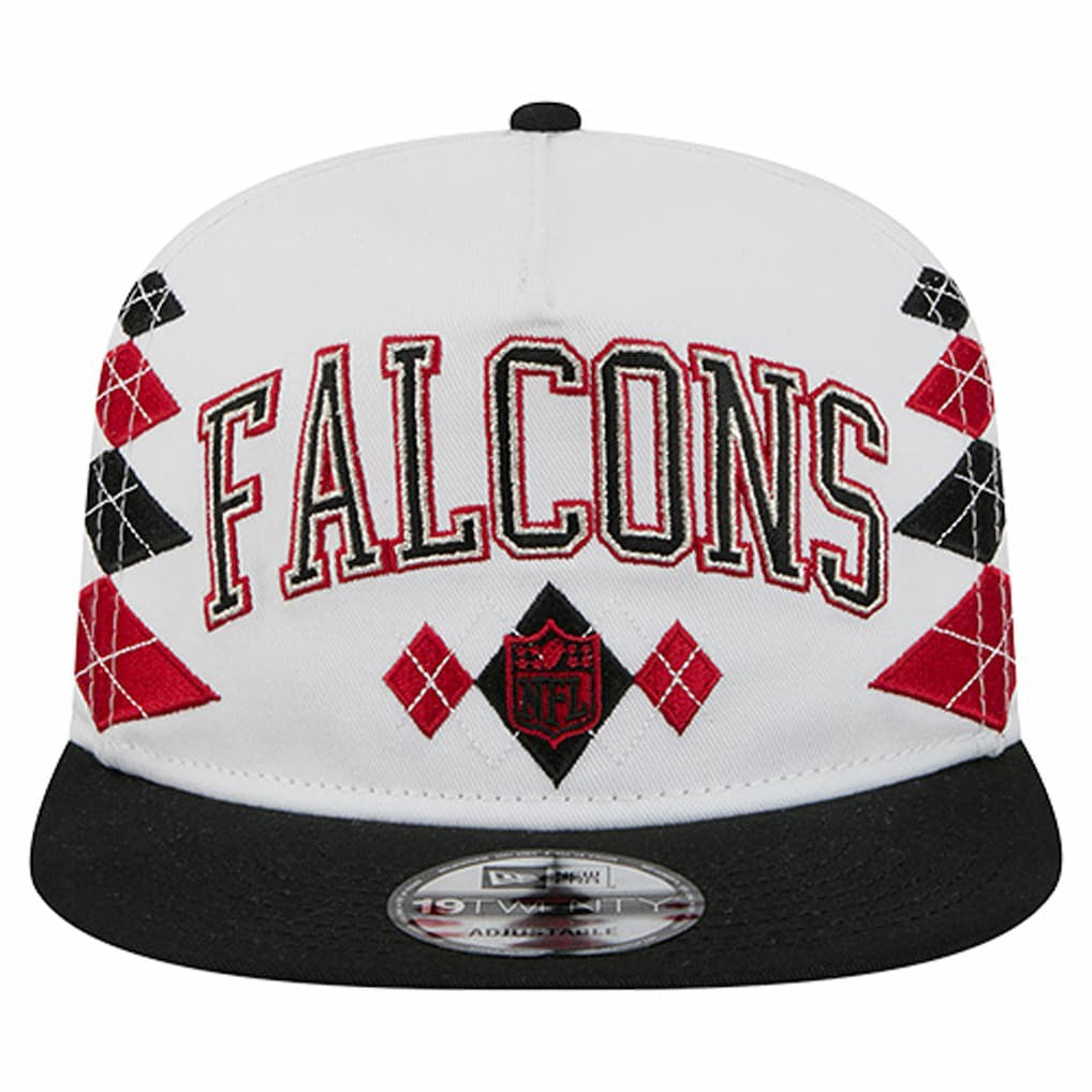 Atlanta Falcons New Era Argyle 19TWENTY Adjustable Hat - White outlet