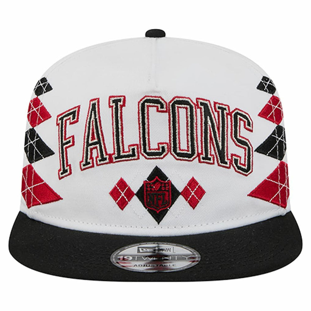 Atlanta Falcons New Era Argyle 19TWENTY Adjustable Hat - White outlet