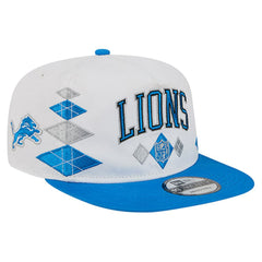 Detroit Lions New Era Argyle 19TWENTY Adjustable Hat - White cheap