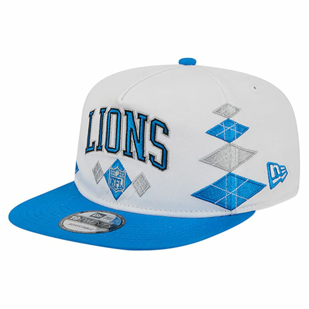 Detroit Lions New Era Argyle 19TWENTY Adjustable Hat - White cheap