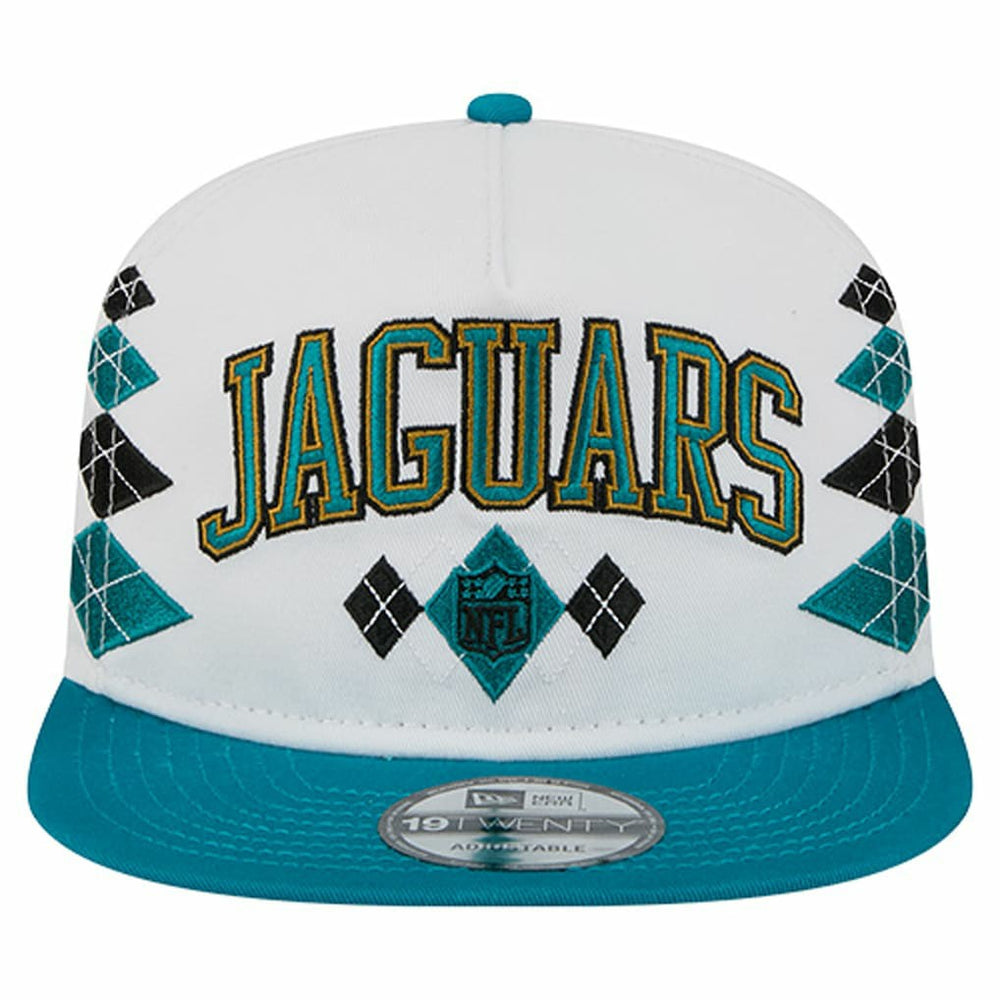 Jacksonville Jaguars New Era Argyle 19TWENTY Adjustable Hat - White online