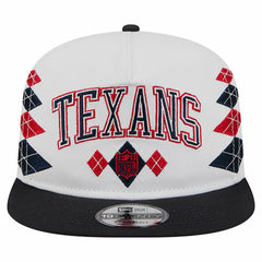 Houston Texans New Era Argyle 19TWENTY Adjustable Hat - White sale