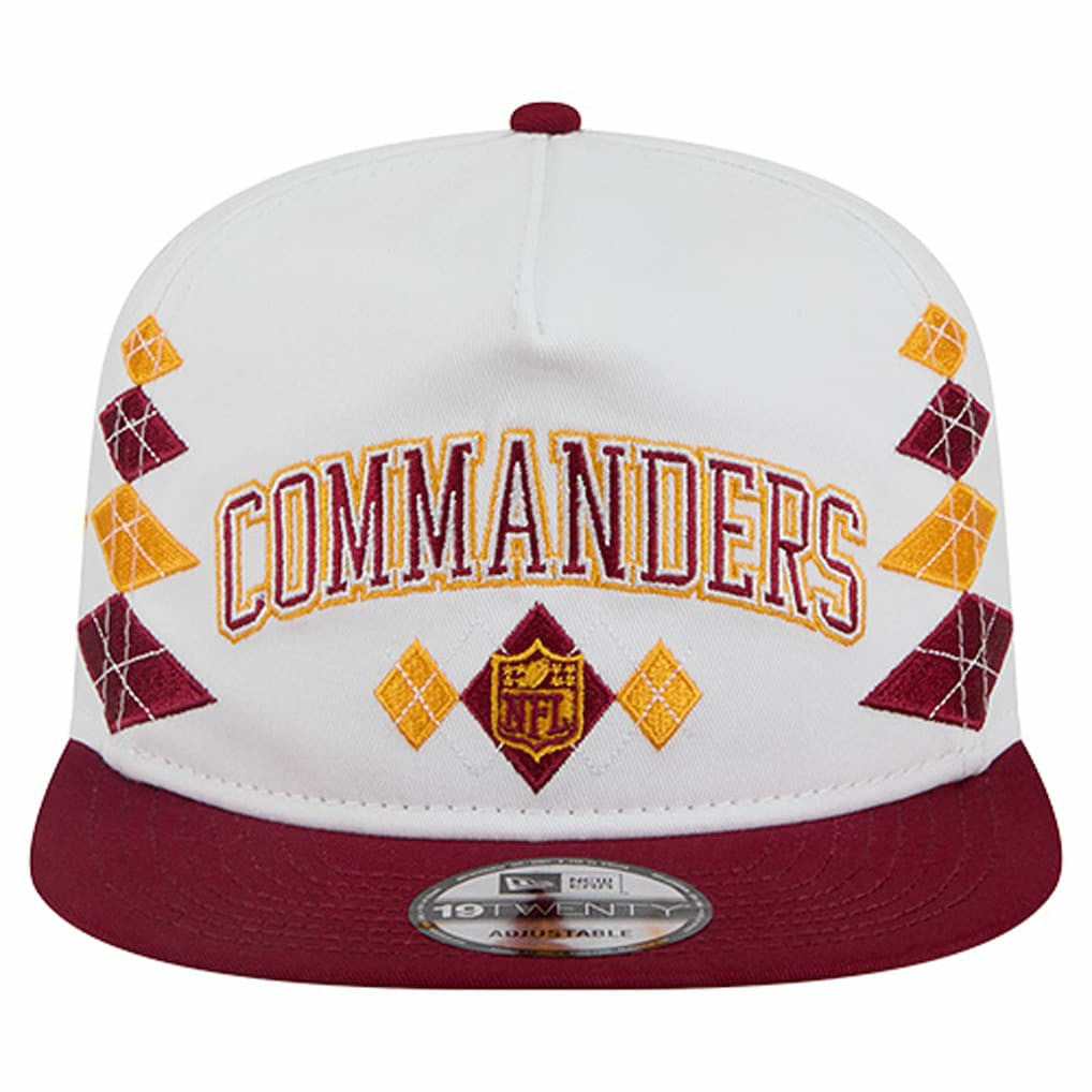 Washington Commanders New Era Argyle 19TWENTY Adjustable Hat - White discount