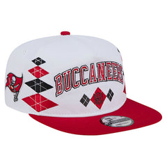 Tampa Bay Buccaneers New Era Argyle 19TWENTY Adjustable Hat - White on sale
