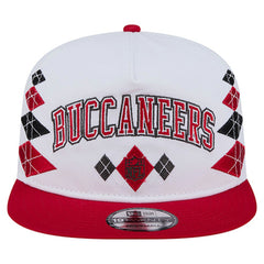 Tampa Bay Buccaneers New Era Argyle 19TWENTY Adjustable Hat - White on sale