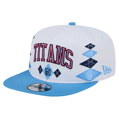 Tennessee Titans New Era Argyle 19TWENTY Adjustable Hat - White on sale