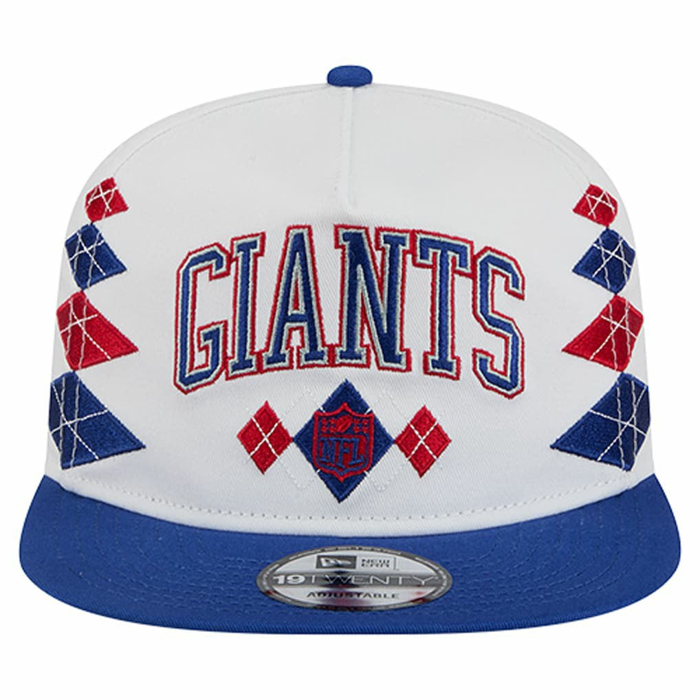 New York Giants New Era Argyle 19TWENTY Adjustable Hat - White on sale