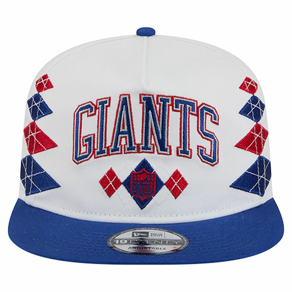 New York Giants New Era Argyle 19TWENTY Adjustable Hat - White on sale