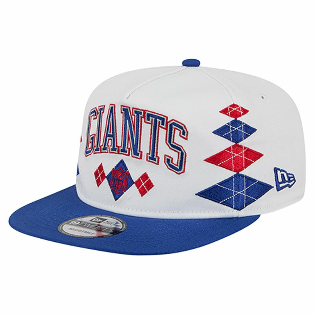 New York Giants New Era Argyle 19TWENTY Adjustable Hat - White on sale