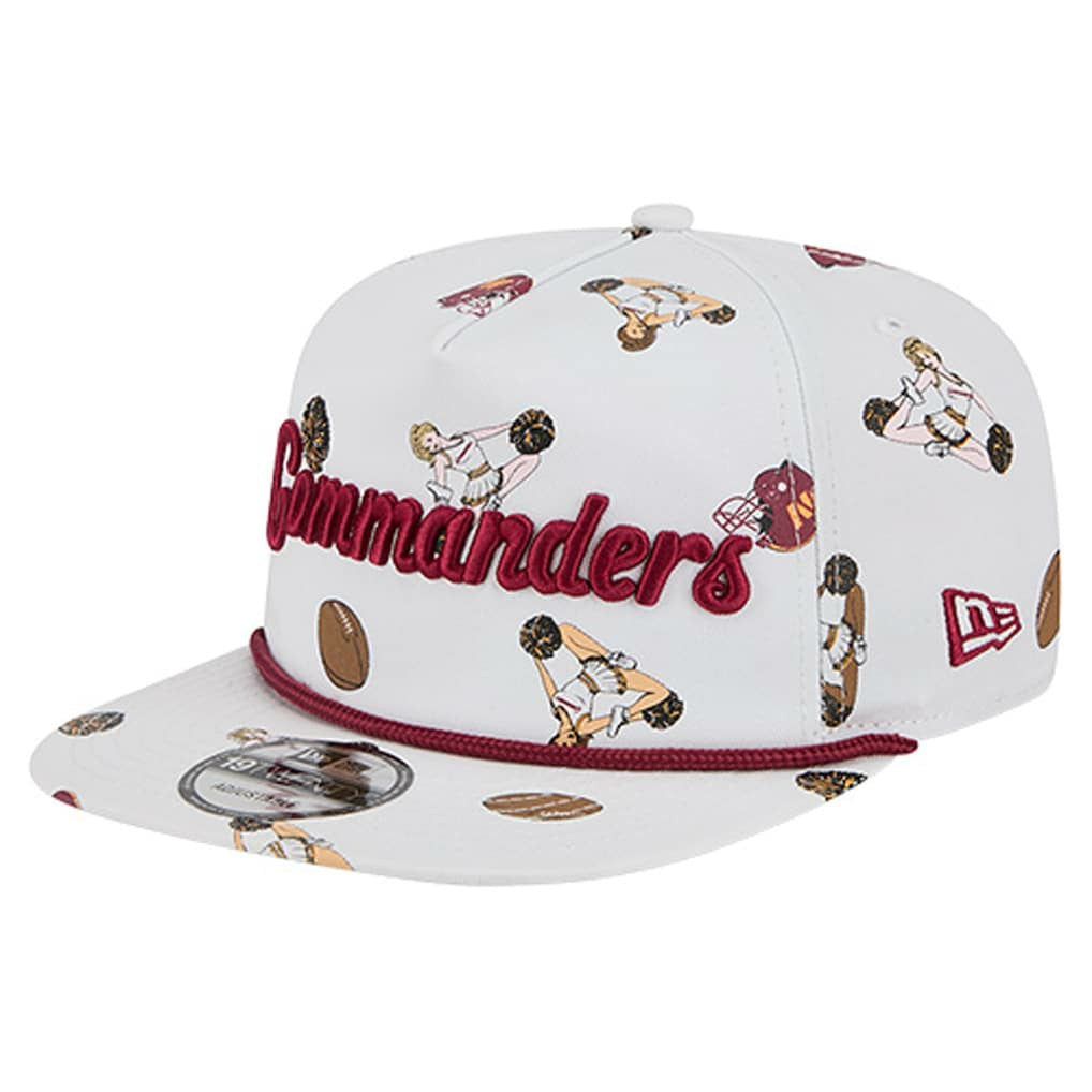 Washington Commanders New Era Team Cheer 19TWENTY Snapback Hat - White for sale