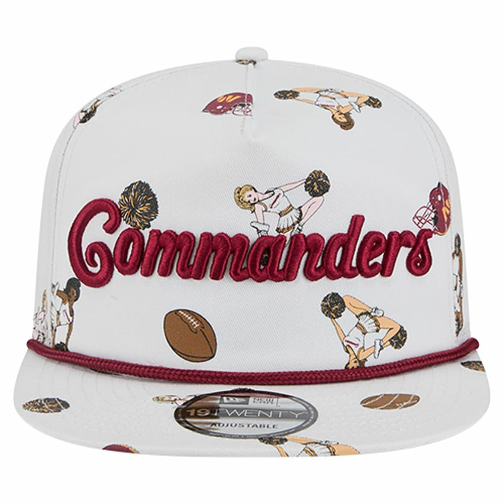 Washington Commanders New Era Team Cheer 19TWENTY Snapback Hat - White for sale
