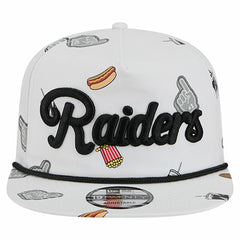 Las Vegas Raiders New Era Team Cheer 19TWENTY Snapback Hat - White sale