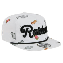 Las Vegas Raiders New Era Team Cheer 19TWENTY Snapback Hat - White sale