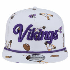Minnesota Vikings New Era Team Cheer 19TWENTY Snapback Hat - White on sale