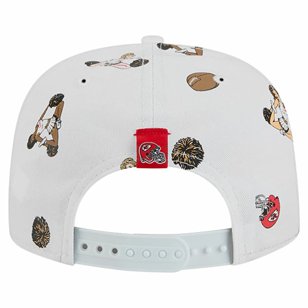Kansas City Chiefs New Era Team Cheer 19TWENTY Snapback Hat - White online