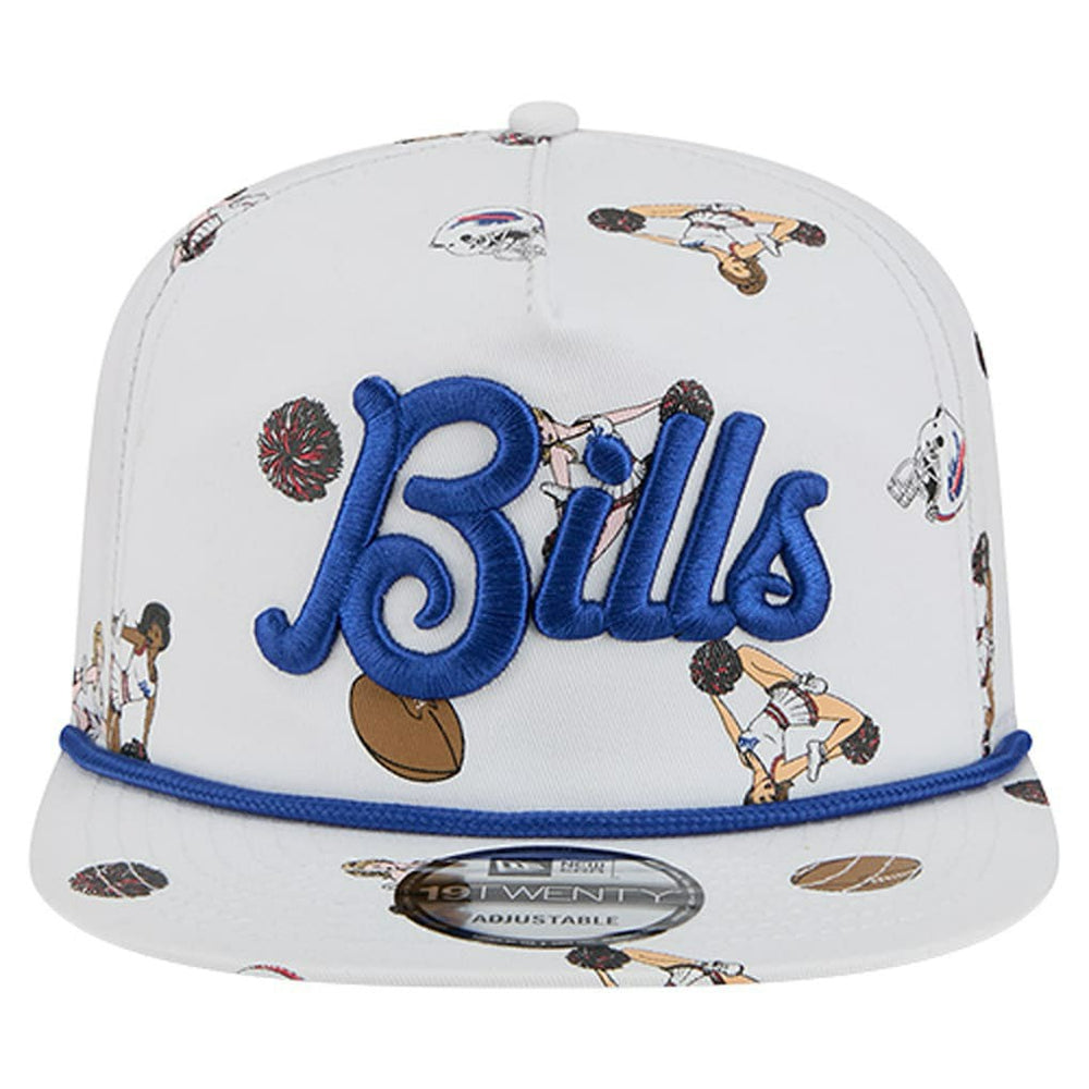 Buffalo Bills New Era Team Cheer 19TWENTY Snapback Hat - White cheap