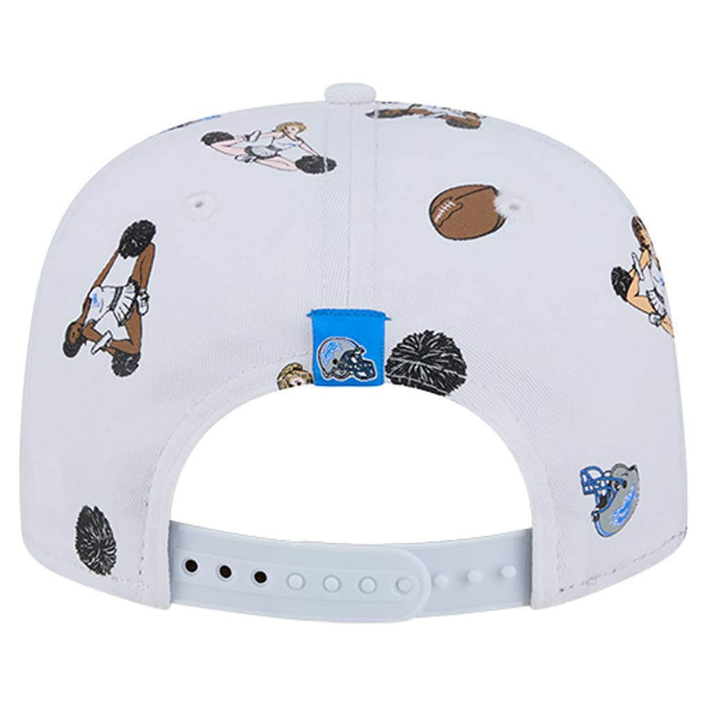 Detroit Lions New Era Team Cheer 19TWENTY Snapback Hat - White online