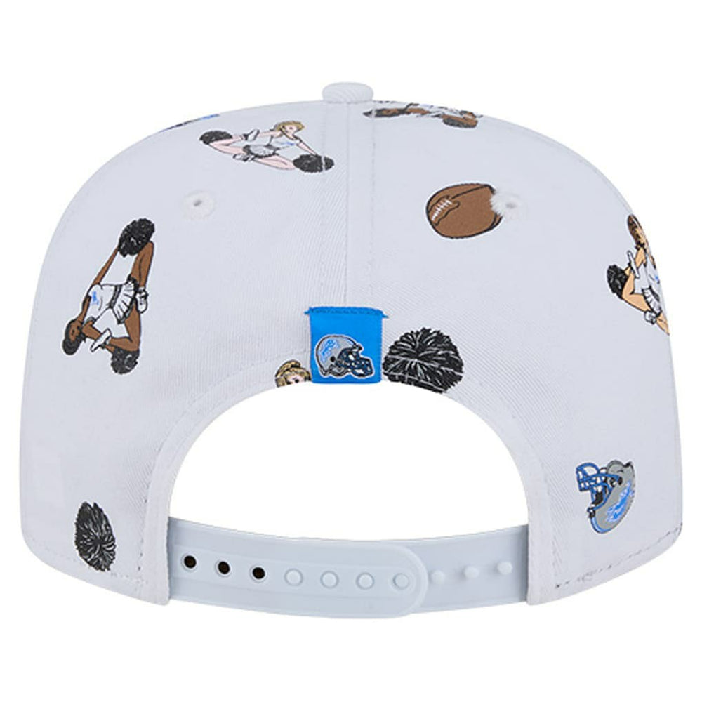 Detroit Lions New Era Team Cheer 19TWENTY Snapback Hat - White online