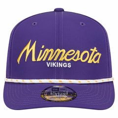 Minnesota Vikings New Era Script 9SEVENTY Adjustable Hat - Purple sale