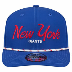 New York Giants New Era Script 9SEVENTY Adjustable Hat - Royal outlet