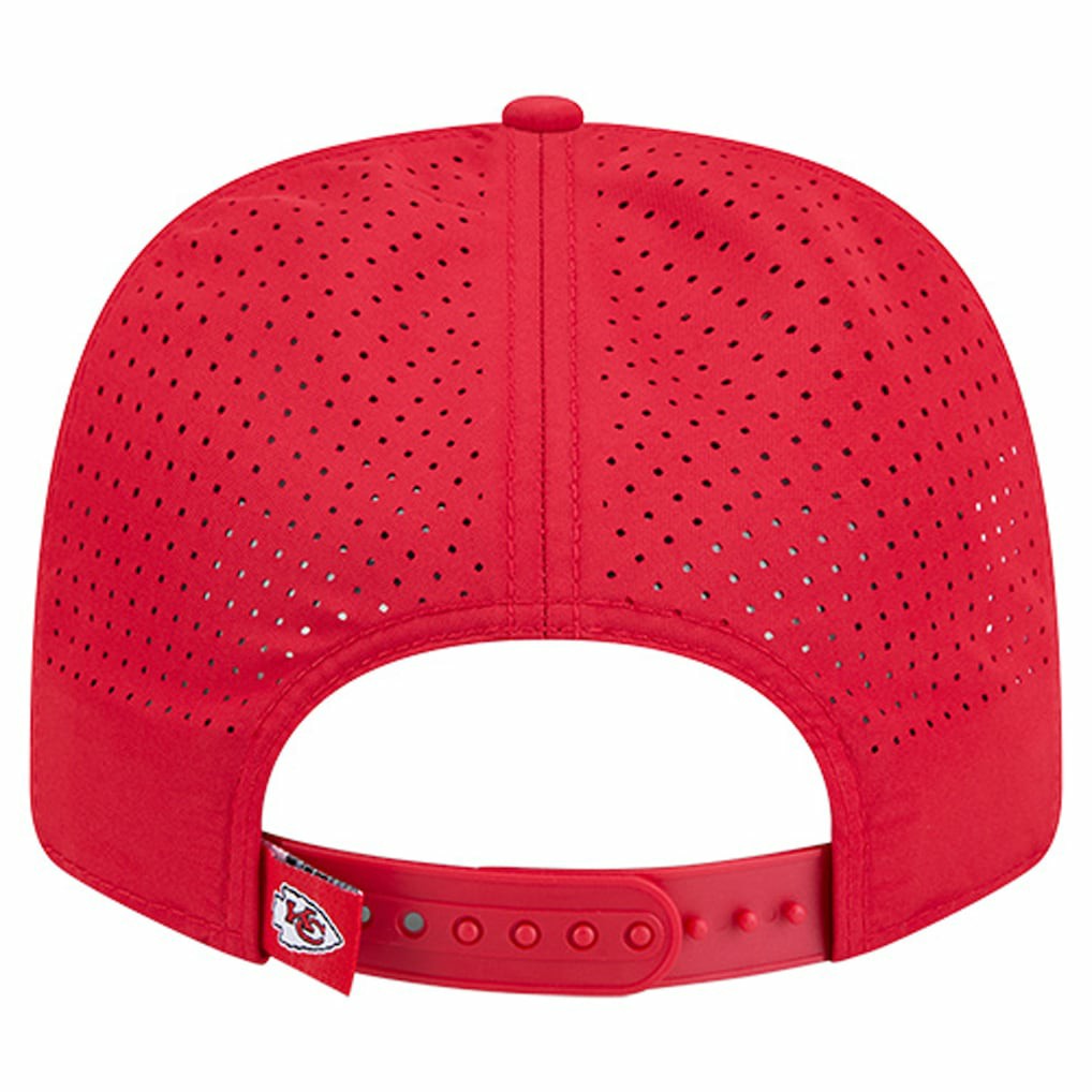 Kansas City Chiefs New Era Script 9SEVENTY Adjustable Hat - Red online
