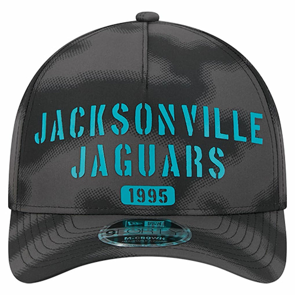 Jacksonville Jaguars New Era Halftone Camo 9FORTY Hat - Gray outlet