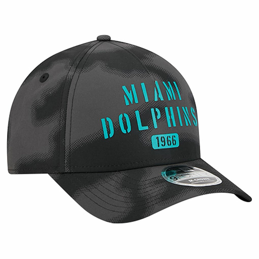 Miami Dolphins New Era Halftone Camo 9FORTY Hat - Gray online