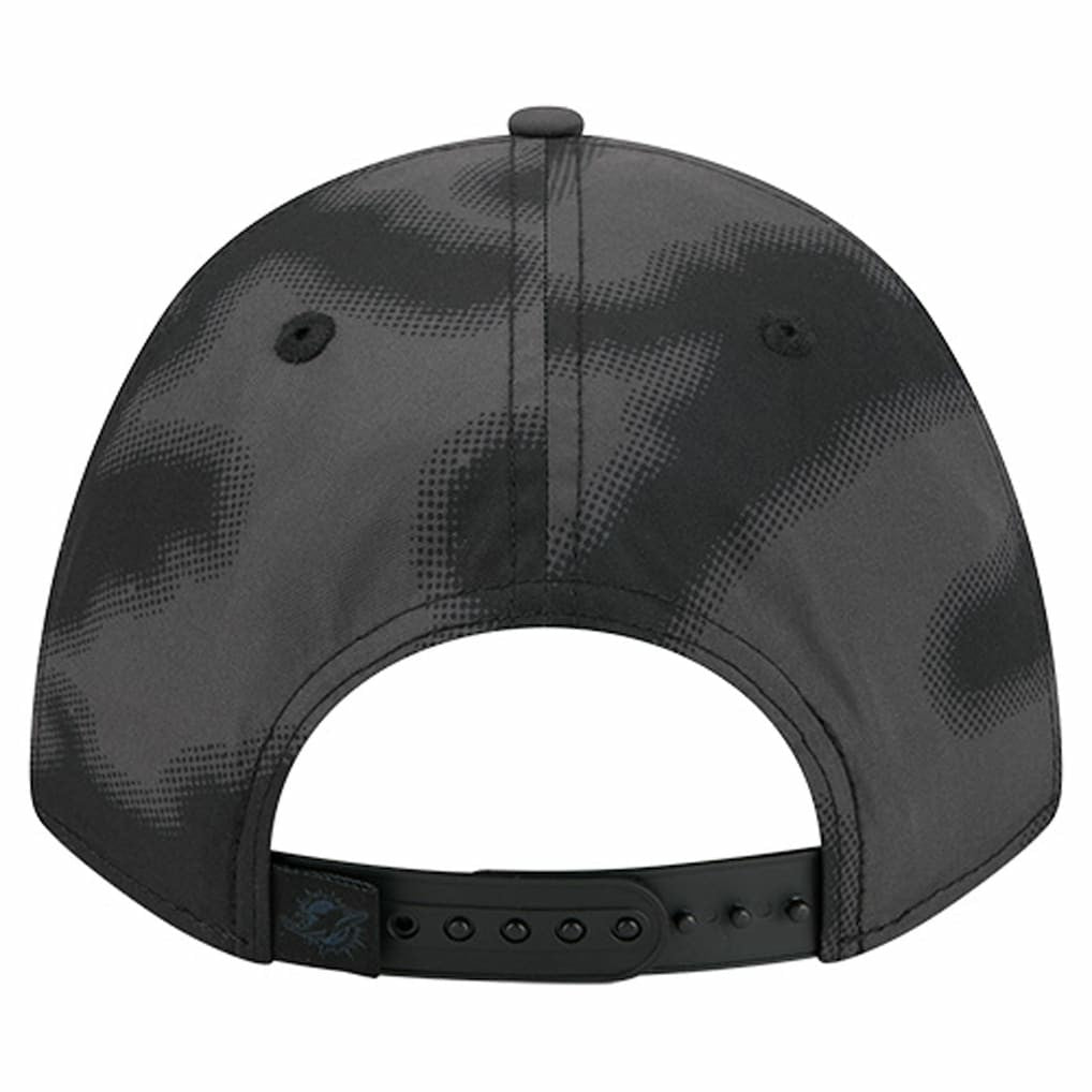 Miami Dolphins New Era Halftone Camo 9FORTY Hat - Gray online
