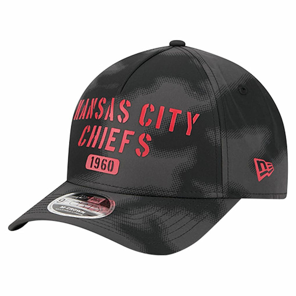 Kansas City Chiefs New Era Halftone Camo 9FORTY Hat - Gray on sale