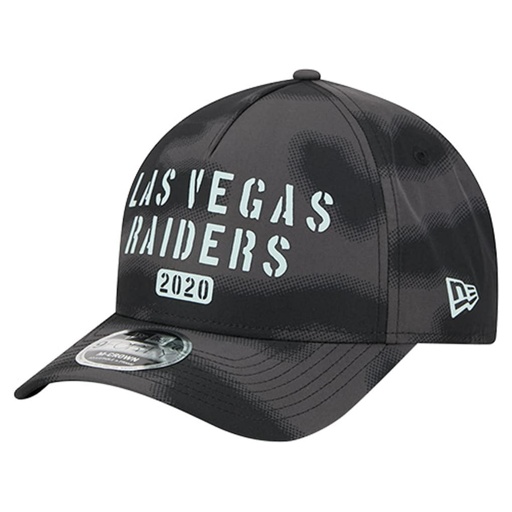 Las Vegas Raiders New Era Halftone Camo 9FORTY Hat - Gray sale