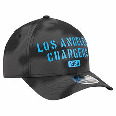 Los Angeles Chargers New Era Halftone Camo 9FORTY Hat - Gray for sale